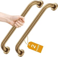 FANHAO 2 Pack Shower Grab Rails, 16 Inch Stainless Steel Bathroom Grab Bar