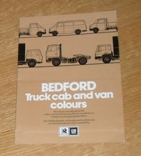 Bedford Truck & Van Colours