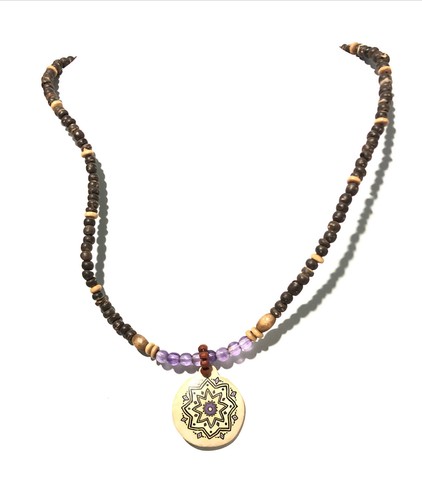 Women wood bead - wood,