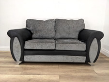 SOFA 2 Seater Grey Fabric