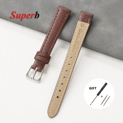 Ladies smooth stitched leather - stitched,
