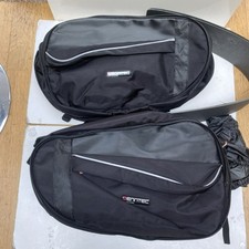 RENNTEC EXPANDABLE TOUR PANNIERS 45LT EACH RAIN COVERS BLACK RLG017