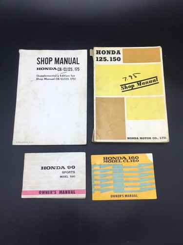 Vintage honda motorcycles - motorcycles, lot
