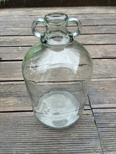 Demijohn Bottle Clear Glass, 1