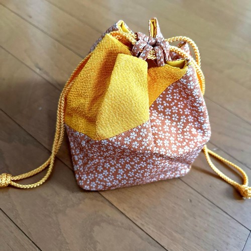 Japanese style drawstring bag - drawstring,