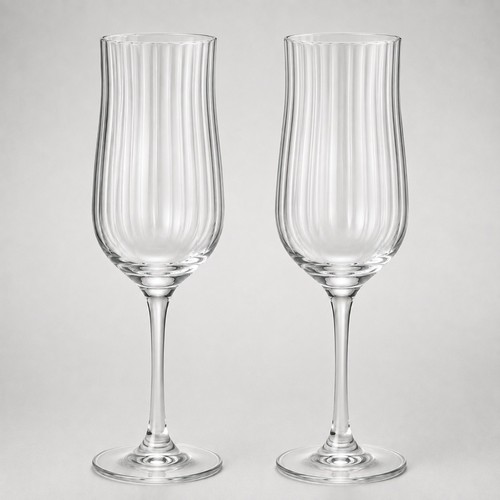Elegant ribbed champagne - elegant,