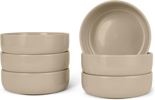 Glazed stoneware bowls - glazed,