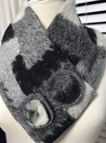 Platania felted wool gray - wool,