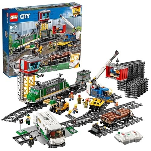 Lego city cargo train set - city,