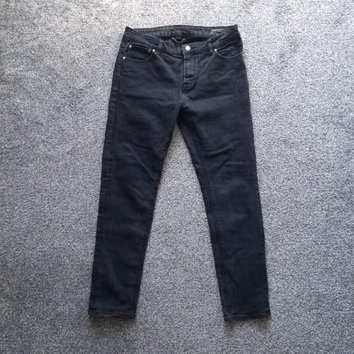 Men asos denim slim - men's, black