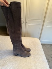 Women’s Grey suede Over The