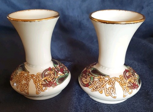 Pair cre irish porcelain - cre,