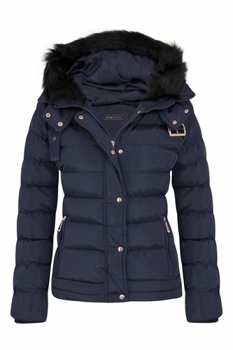 Womens ladies padded quilted - padded,
