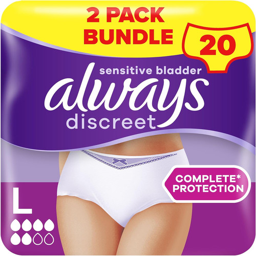 Always discreet incontinence - always,