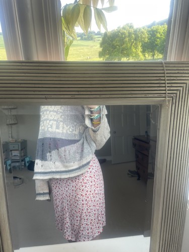Floral midi skirt size - size, 8