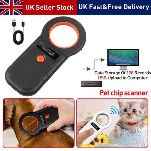 Pet dog cat microchip - dog, reader