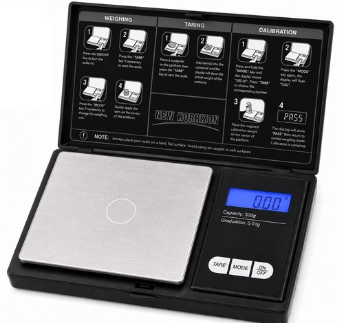 Digital pocket scale 500g - pocket,