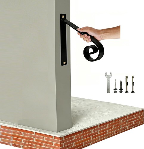 Step outdoor handrail - 12",