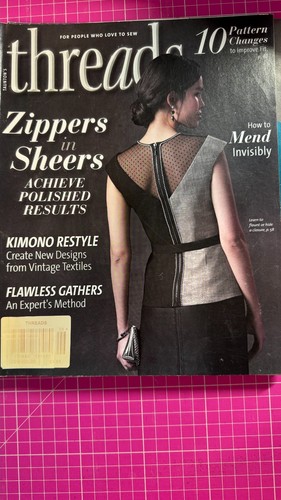 Threads sewing magazine issue
