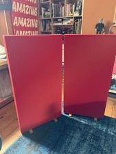 GIK Acoustics  FreeStand Acoustic Panel x 2 in red 124 x 64 x 12