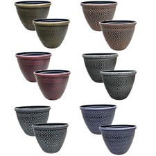 2 x Cromarty Plant Pot Large