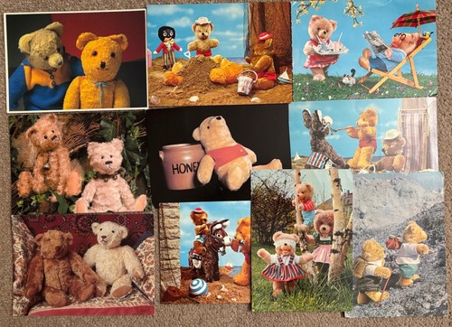 Teddy bear postcards - ,