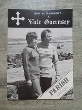 (KP71) How to Hand Knit A Vale Guernsey Parish Design by Renouf Ltd