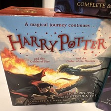 Harry Potter 1-7  Complete Audio CD Collection Audiobooks Stephen Fry