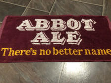 ABBOT ALE VINTAGE BEER TOWEL