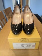 Rayne black paten leather