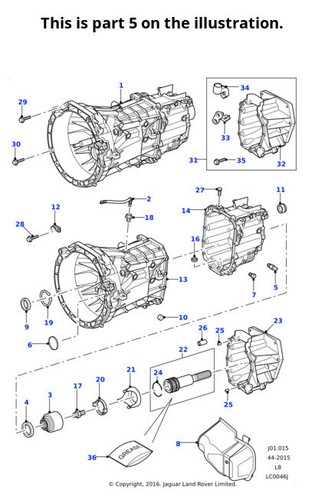 Land rover genuine switch - land,