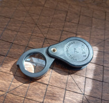 Vintage 7x USSR Pocket Loupe Magnifier – High Quality Optics, Carl Zeiss Analog