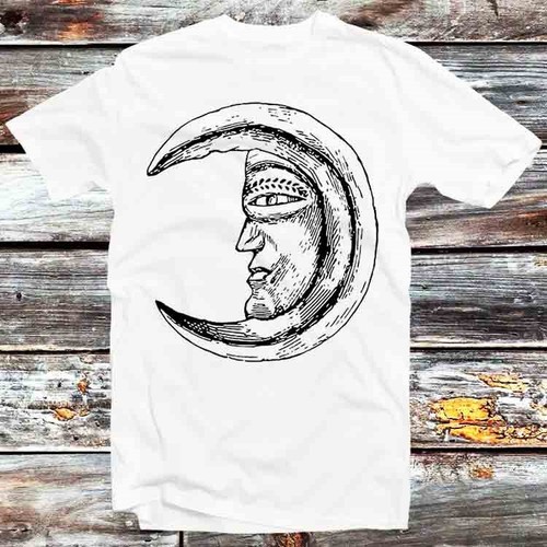 Moon face phase art - moon,