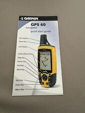 Garmin GPS 60 Quick Start Guide