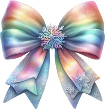 Christmas Coquette Bow Wall