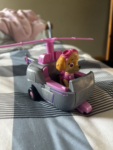 Sky paw patrol figure with - paw,