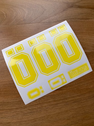 öhlins ohlins decals - Öhlins,
