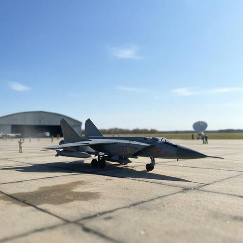 Mig diecast model highly - mig-31,