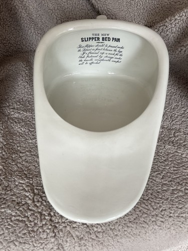 Vintage porcelain slipper bed - porcelain,
