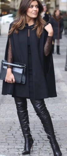 Bnwt zara military black wool - black,