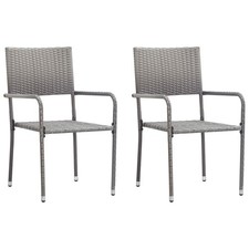 1/2/4/6x Outdoor Dining Chairs