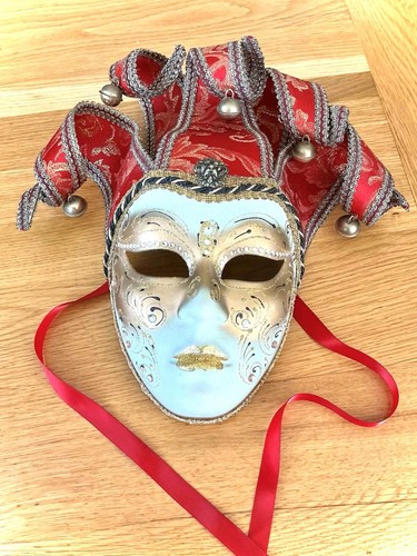 Authentic venetian jester - jester, full