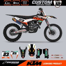 KTM MOTOCROSS GRAPHICS, CUSTOM MX GRAPHICS KIT , SX SXF EXC EXCF SE1