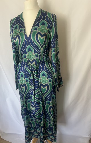 Zara retro style blue and - zara,