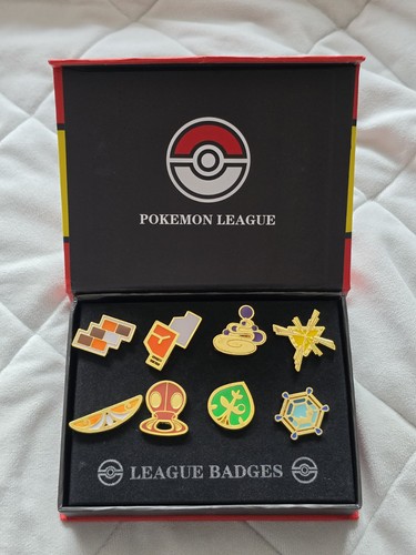Pokemon gym badges indigo - pokemon,