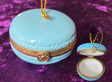 Macaron Trinket Box Christmas