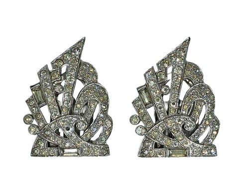 Rare pair vintage art - rare, deco