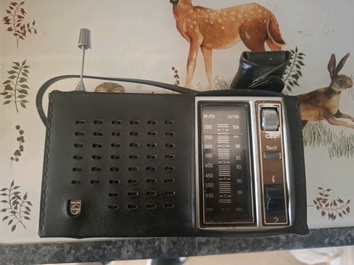 Vintage philips radio case - vintage,