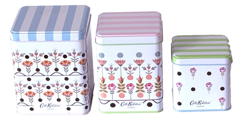 Cath kidston 3pc - set, stacking