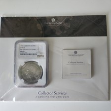 1935 George V (Rocking Horse) Crown MS63